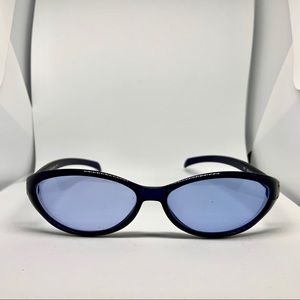1990s Vintage Gucci Glasses Blue Lenses